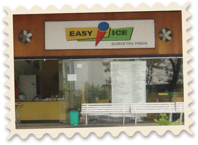 Fachada da primeira loja Easyice